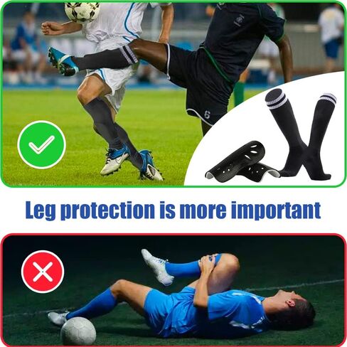 Kids Toddler Soccer Shin Guards 2 Pairs Soccer Shin Pads Lightweight & Breathable Protective Equipment for 3-5 Years Old Boys Girls Children Teenagers Football Games Reduce Injuries & Shocks in Kuwait