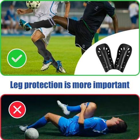 Kids Toddler Soccer Shin Guards 2 Pairs Soccer Shin Pads Lightweight & Breathable Protective Equipment for 3-5 Years Old Boys Girls Children Teenagers Football Games Reduce Injuries & Shocks in Kuwait