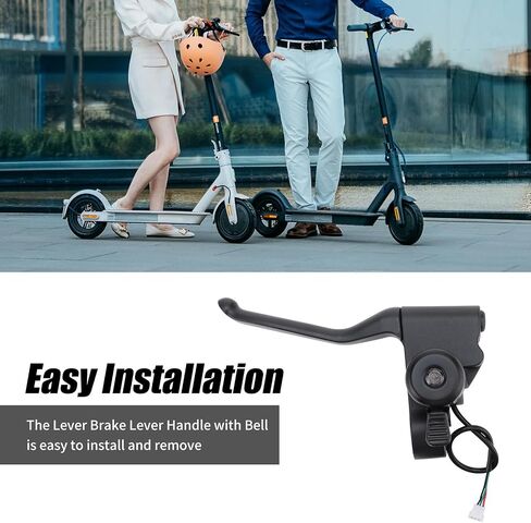 Scooter Brake Handle Brake Lever Handle with Bells Replacement for Xiaomi M365 1s Pro Pro2 Electric Scooter in Saudi Arabia