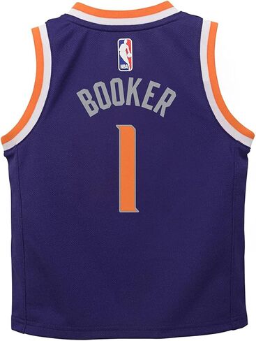 Devin Booker Phoenix Suns NBA Unisex-Toddler 2-4 Purple Icon Edition Player Jersey (as1, Age, 2_Years) in Saudi Arabia