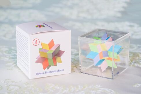 weaving polyhedron Polyhedra Geometric Solids 3D Paper Model DIY Model No.3: Excavated Dodecahedron Origami Puzzle Geometric Patterns Paper Craft, Includes one Set of Materials as a Bonus in Saudi Arabia