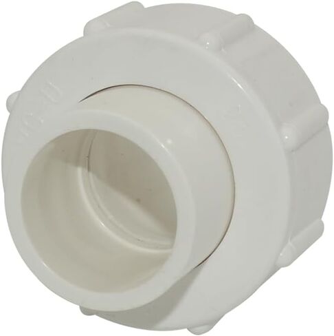 DAN SPEED 2Pcs PVC Union Coupling Pipe Fitting,PVC Slip Union Adapter(Socket x Socket),EPDM O-Ring (3/4'') in Saudi Arabia