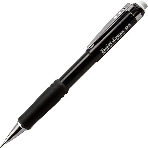 Pentel® Twist-Erase® III Mechanical Pencil, 0.5 mm, Black in Saudi Arabia