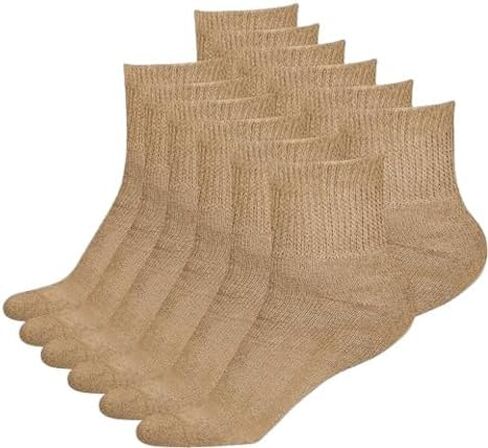 Health Support Men & Women Diabetic Ankle Circulatory Cotton Socks, Non-binding & Loose Fit in Saudi Arabia