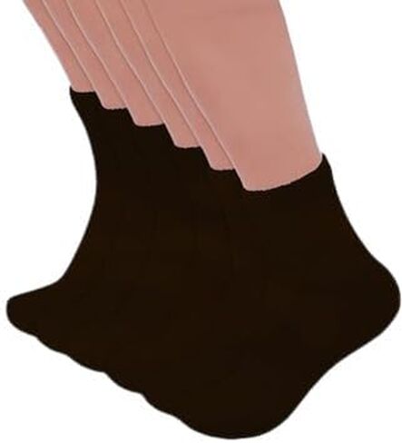 Health Support Men & Women Diabetic Ankle Circulatory Cotton Socks, Non-binding & Loose Fit in Saudi Arabia
