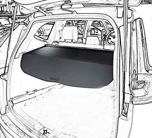 Cargo Cover For 2007 2008 Honda Fit Jazz Trunk Shielding Shade Black by Kaungka in Saudi Arabia