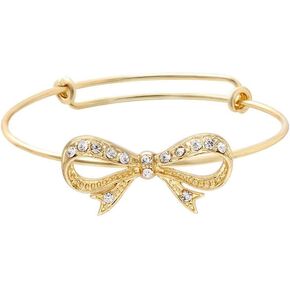Expandable Bowknot Cuff Bangle Bracelets Bridesmaid Gift