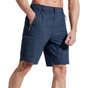 Libin Men's Quick Dry Hiking Shorts Lightweight Golf Shorts Stretch Cargo Shorts Travel Fishing Work Casual Water Resistant
