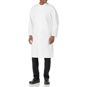 Red Kap Men's Gripper-Front Butcher Frock