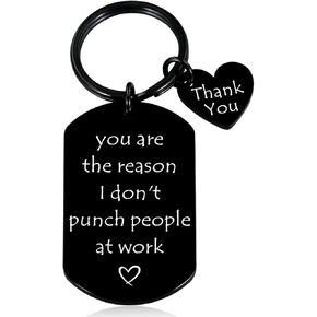 Funny Keychain Gift for Coworker Office GIft for Women Men Thankyou Gift for Coworkers Leaving Away Gift for Work Bestie Colleague Birthday Gift for Boss Employee Appreciation Gift for Work Friends in Kuwait