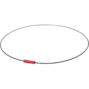 Phiten Titanium Wire Air Necklace – Ultra-light Sport Necklace Permeated with Aqua Titanium Technology for Neck and Shoulder 20 Inch