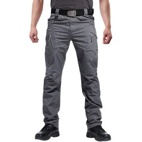 Men's Ripstop Tactical Pants Water Resistant Stretch Cargo Pants Durable Lightweight EDC Hiking Work Pants in Kuwait