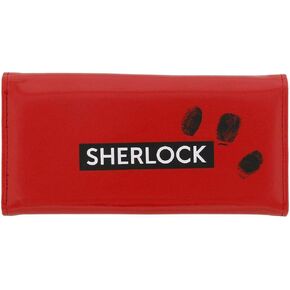Sherlock Holmes Women's Clutch Wallet: I Am Sher Locked (Red)