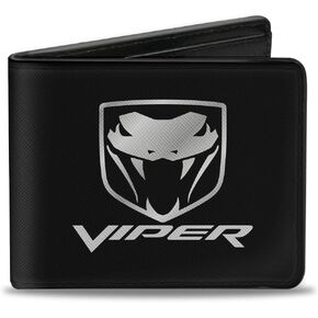 Buckle-Down Wallet Dodge Viper Black/Silver Logo