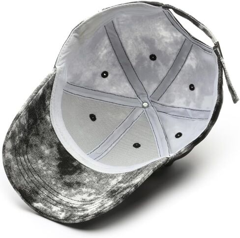 Nethins Fashion Structured Tie Dye Women Baseball Cap Personalized Adjustable Strapback Men Truker Hat in Saudi Arabia