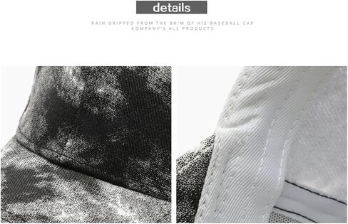 Nethins Fashion Structured Tie Dye Women Baseball Cap Personalized Adjustable Strapback Men Truker Hat in Saudi Arabia
