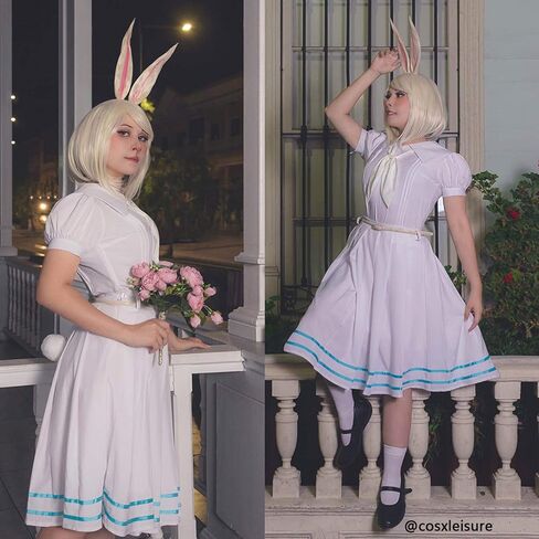 LTAKK Haru Beastars ملابس تنكرية Haru فستان أنيمي Beastars زي نسائي زي مدرسي فستان فتاة أرنب in Kuwait