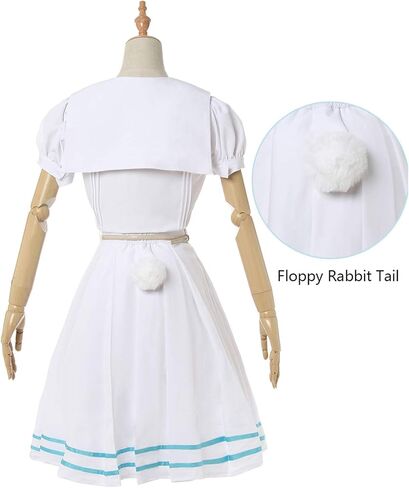 LTAKK Haru Beastars ملابس تنكرية Haru فستان أنيمي Beastars زي نسائي زي مدرسي فستان فتاة أرنب in Kuwait