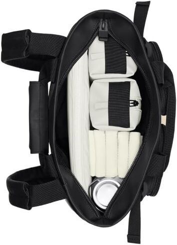 حقيبة ظهر للجنسين باللون الأسود مع جيوب، أسود، تاجليا يونيكا in Kuwait