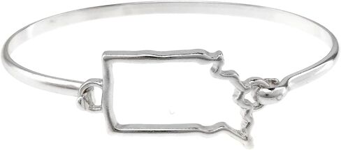 State Shape Bangle Bracelet in Saudi Arabia