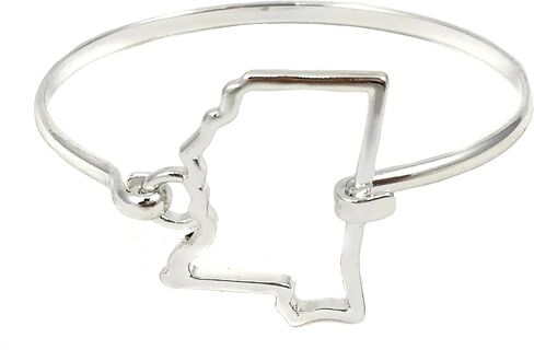 State Shape Bangle Bracelet in Saudi Arabia