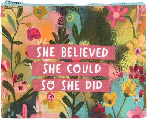 Zipper Pouch - She Believed She Could So She Did in Saudi Arabia