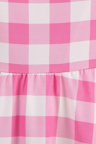 Adult Doll Movie Women Costume Halloween Carnival Cosplay Party Retro Pink Dress in Saudi Arabia