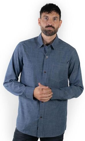 Pladra, Men's Elli Flannel Shirt, Durable and Soft Outdoor Button-Up in Saudi Arabia