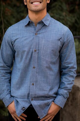 Pladra, Men's Elli Flannel Shirt, Durable and Soft Outdoor Button-Up in Saudi Arabia