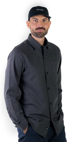 Pladra, Men's Elli Flannel Shirt, Durable and Soft Outdoor Button-Up in Saudi Arabia