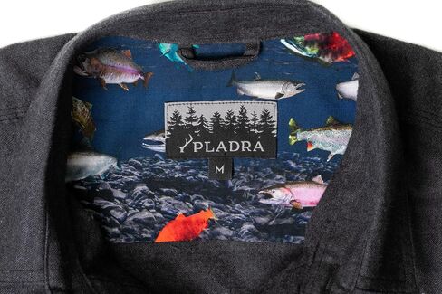 Pladra, Men's Elli Flannel Shirt, Durable and Soft Outdoor Button-Up in Saudi Arabia