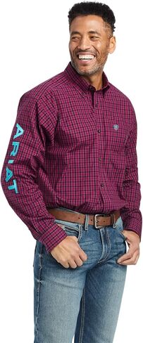 ARIAT Men's Pro Series Team Cooper Classic Fit Shirt in Saudi Arabia