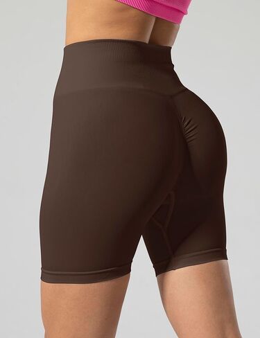 Women's Scrunch Butt Gym Shorts High Waist Workout Booty Shorts in Kuwait