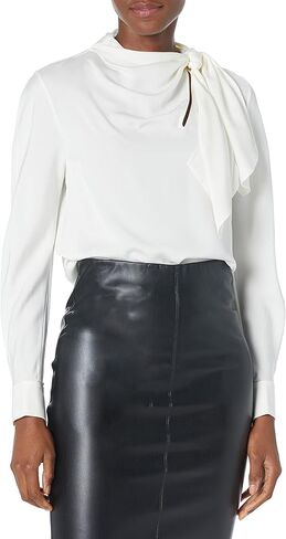 Theory womens Twist Scarf Blouse Blouse in Saudi Arabia