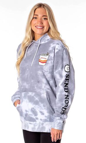Maruchan Ramen Noodles Men's Send Noodles Adult Tie Dye Pullover Hoodie in Saudi Arabia