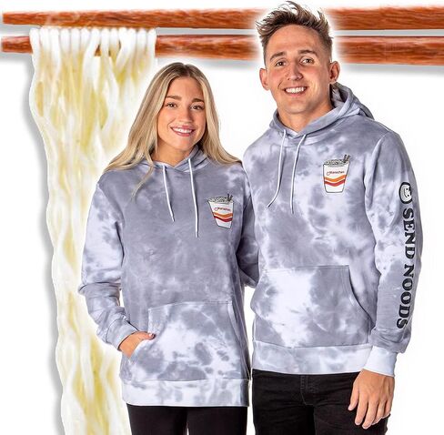 Maruchan Ramen Noodles Men's Send Noodles Adult Tie Dye Pullover Hoodie in Saudi Arabia