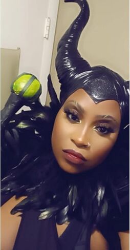 Losnexiw Women's Gothic Black Feather Maleficent Raven Swan Witch Costume for Halloween in Saudi Arabia