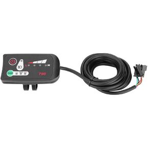 Alomejor Motor Controller Display Waterproof LED Display Control Panel for Electric E Bike(36V)