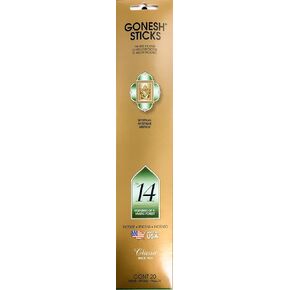 Gonesh Incense Sticks, Classic No. 14 Perfumes from a Mystic Forest - 20 Sticks