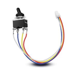 Golf Cart Run/Tow Switch with Connecting Wires Fit for EZGO Electric 1994-Up TXT DCS PDS Replace 633114 73125G01 CON-059, Not Fit for EZGO Gas Golf Cart Models