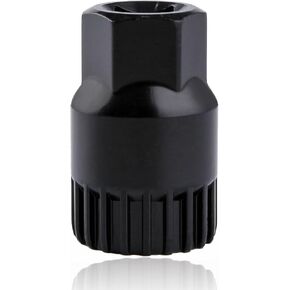 Bottom Bracket Tool, Bottom Bracket Removal Remover Tool, Professional Square Taper Bottom Bracket Wrench for Standard 20-Tooth Cartridge Type Shimano, Octalink, ISIS Splined Bottom Brackets