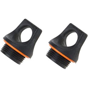 Lixada Screw Top Replacement Cap, 2 Pack（Silicone ring color random）