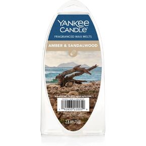 Yankee Candle Amber & Sandalwood Fragranced 6pcs Wax Melts