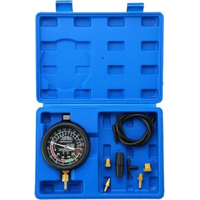 Vacuum and Fuel Pump Tester Gauge Kit | Gauge Leak Carburetor Pressure Diagnostics Tool Kit