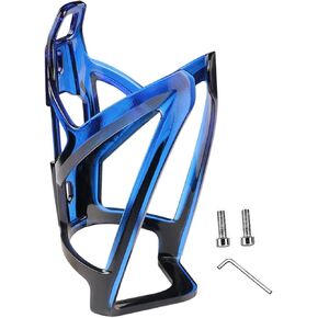 Bike Water Bottle Holder, Bicycle Water Bottle Cage, Colorful Ultralight Bike Water Drink Holder for Riding Accessories, with Screws, Easy to Install