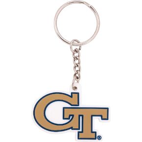 Desert Cactus Georgia Tech Keychain Yellowjackets Car Keys Holder (PVC A)
