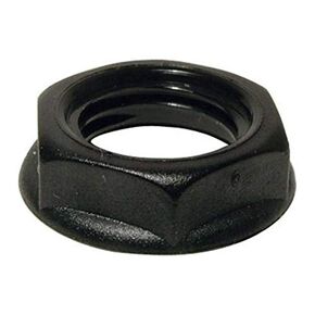 Plastic S-h902 Hex Nut Hex Nut Hard Plastic Metric Thread Hexagon Nuts Headphone Jack Hex Nut for Cliff UK Jacks S-H902 / 903/904 / 905(Black) Plastic Nuts Resistant Hex Nut