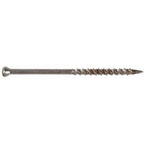 Hillman Power Pro No. 8 x 2-1/2 in. L Star Trim Screws 35 pk