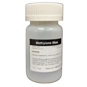 Methylene Blue Powder 98% Pure 50g Bottle