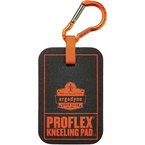 Ergodyne - 18565 ProFlex 365 Mini Kneeling Pad with Carabiner, 4" x 6" x 1", Black